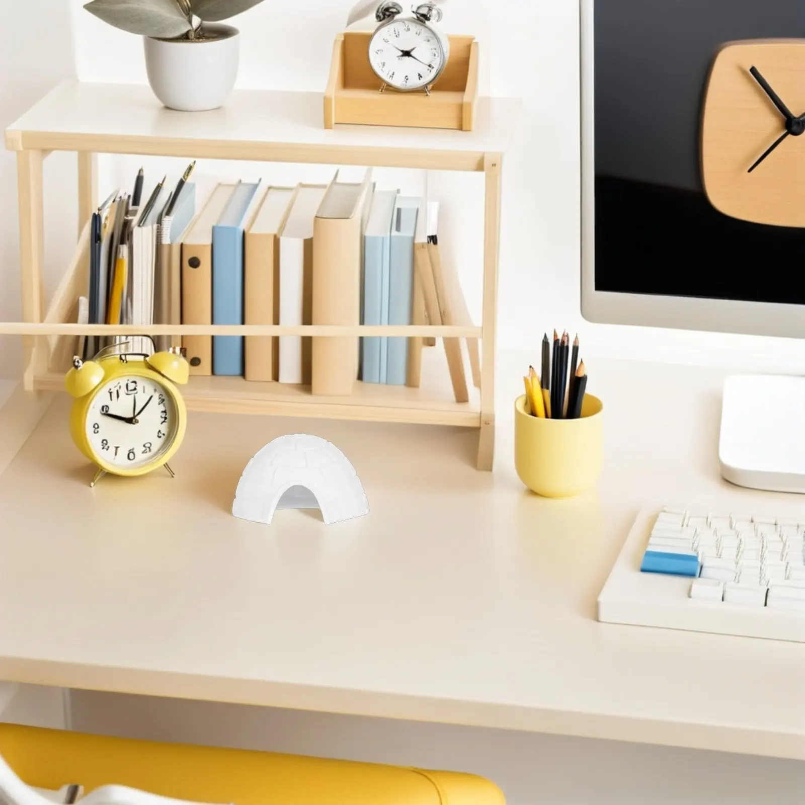 

20Pcs Mini Ice House Decor Artificial Small Igloo Crafts for Sand Table Micro Landscape Decoration Simulated Ice Houses for Home