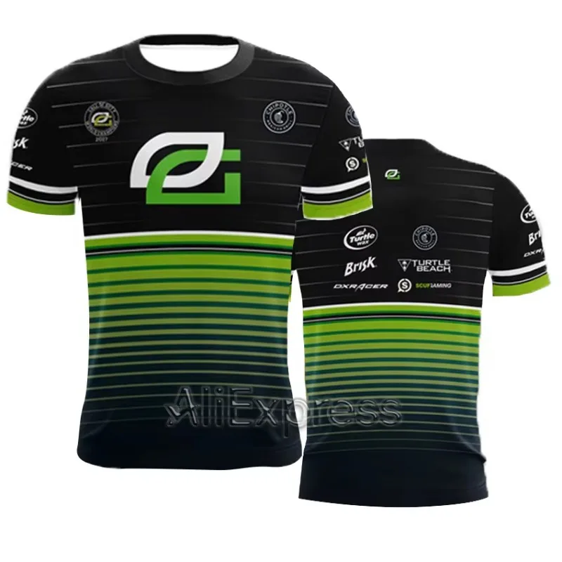 

Optic Pro Liquid Team Jersey, Esports Game Uniform, CSGO Dota2 Top, Summer Breathable T-shirt, Comfortable for Boys