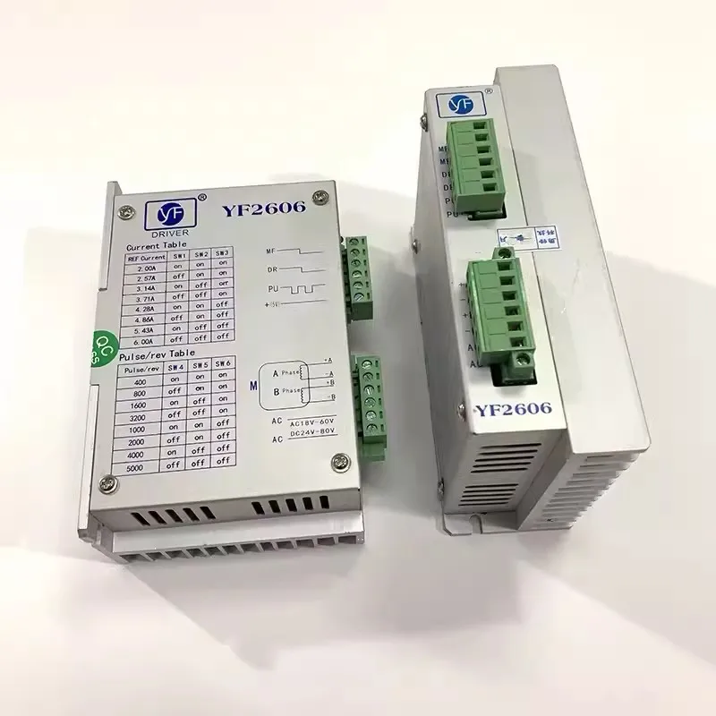 Vertical Packaging Machine Accessories Particle Liquid Stepper Motor Driver YF2606 Product Type Motor Drivers