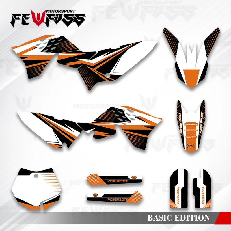 

Fewfuss Graphics Decals Stickers Motorcycle Background Custom For KTM SX65 SX 65 2009 2010 2011 2012 2013 2014 2015 004