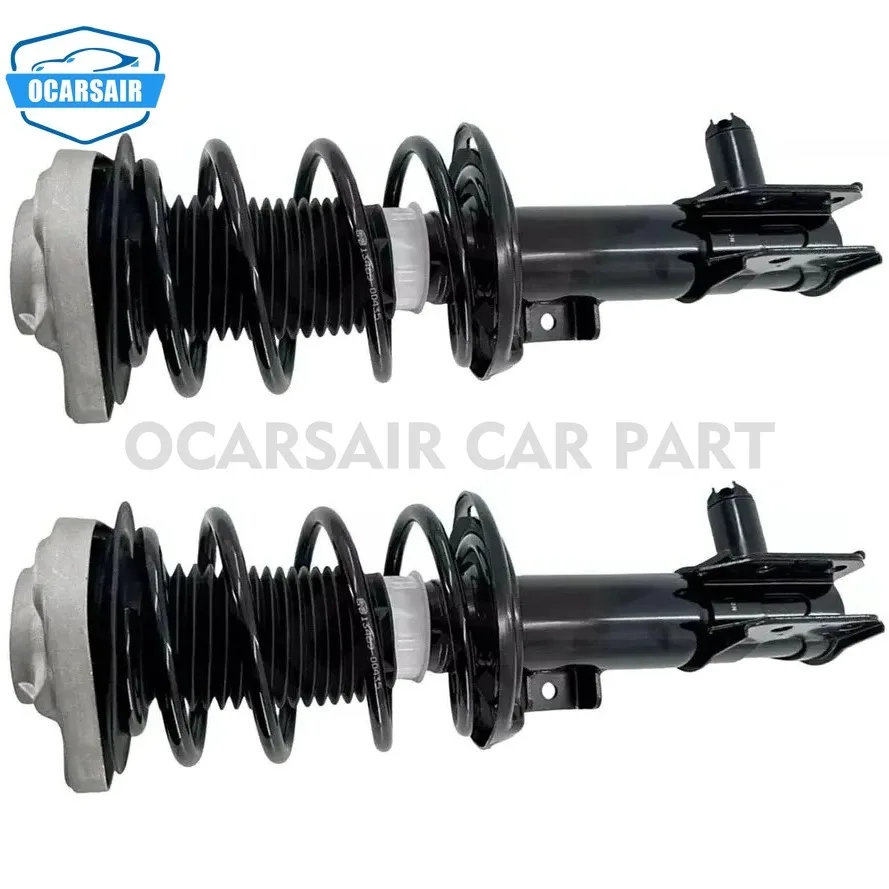 

2pcs Front Shock Struts Assembly ADS Fit Mercedes W218 W212 CLS63 E63 AMG 4Matic 2014-2018 A2123236200 A2123236100