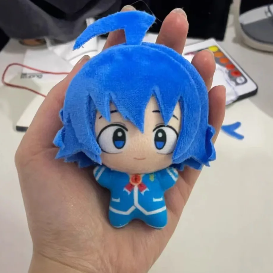 ¡10 cm Bienvenido a la escuela Demon! Iruma-kun - Llavero con colgante de muñeca de algodón estampado estilo Shax Lied Nunu