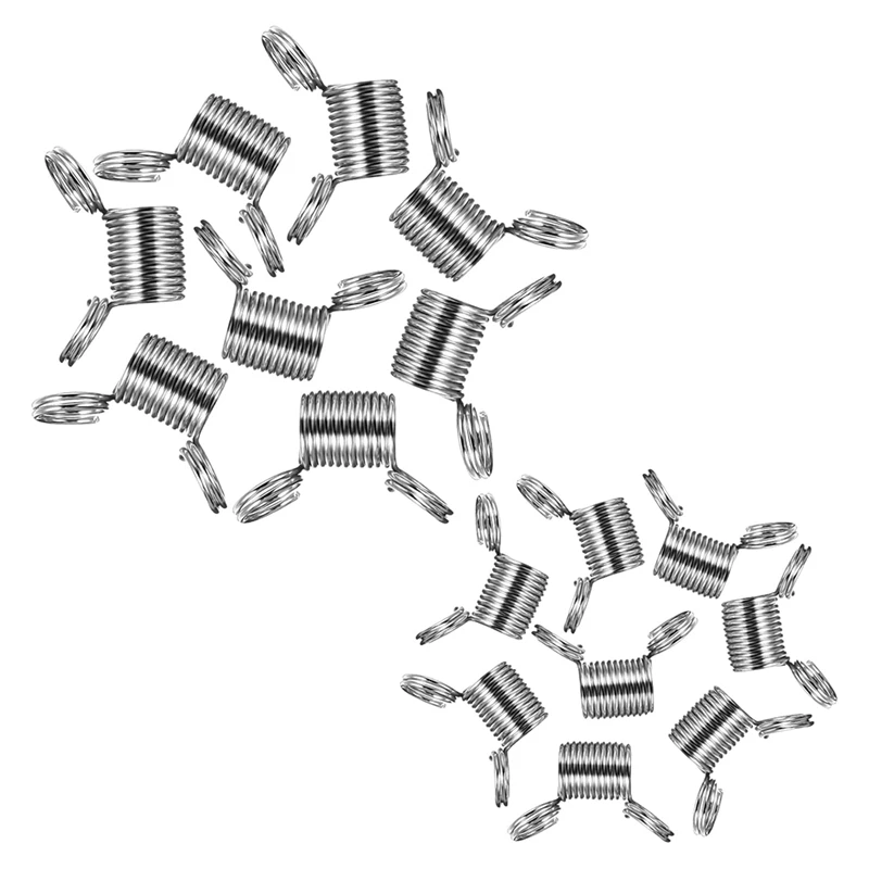 ABNO-16 Pcs Bead Stoppers, 8 Large And 8 Small Bead Stoppers For Jewelry Making Kumihimo-Supplies Bead Clamps Bead Stoppers