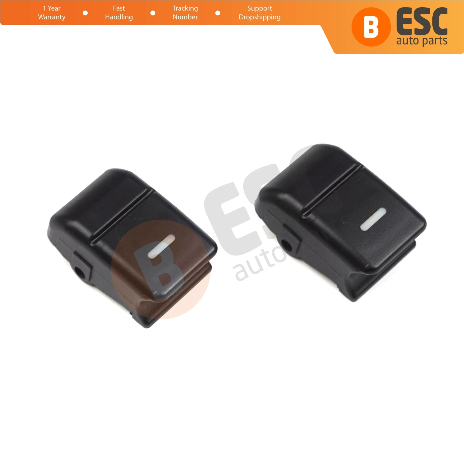 EDP152-1 2 Pieces Front Master Window Switch Button Cover Cap YUD501570PVJ for Land Rover Range Rover Sport MK1 L320  2005-2009