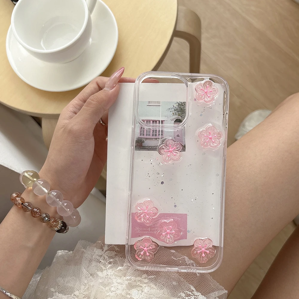Lovely Pink Flower 3D Cherry B - Phone Cases Pinterest recension och pris