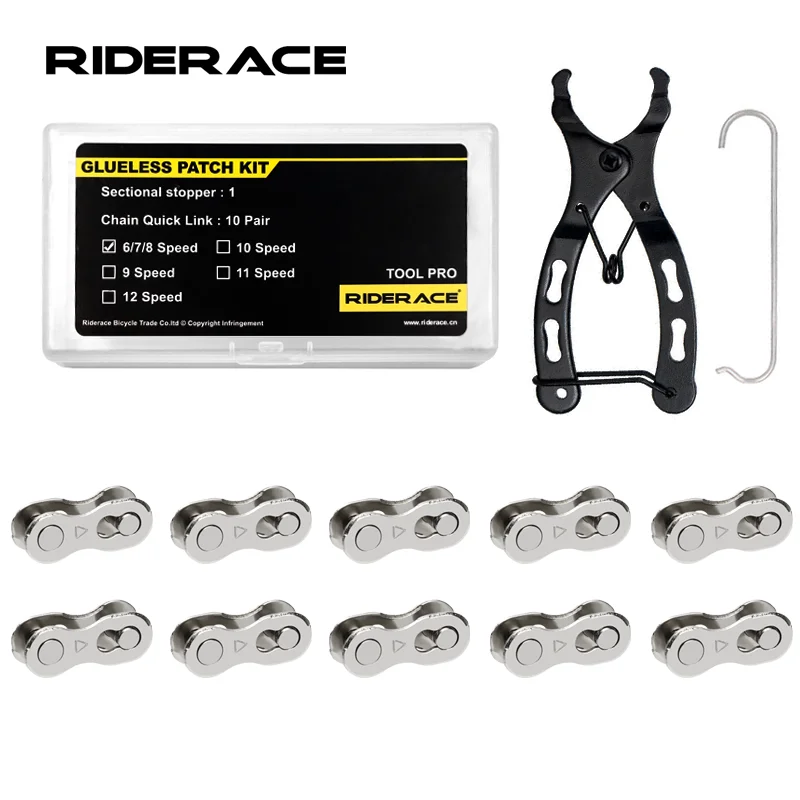 Bicycle Chain Connector Cycling Magic Buttons Speed Quick Master Link MTB Mountain Bike Part Joints For 6/7/8/9/10/11/12 Speed