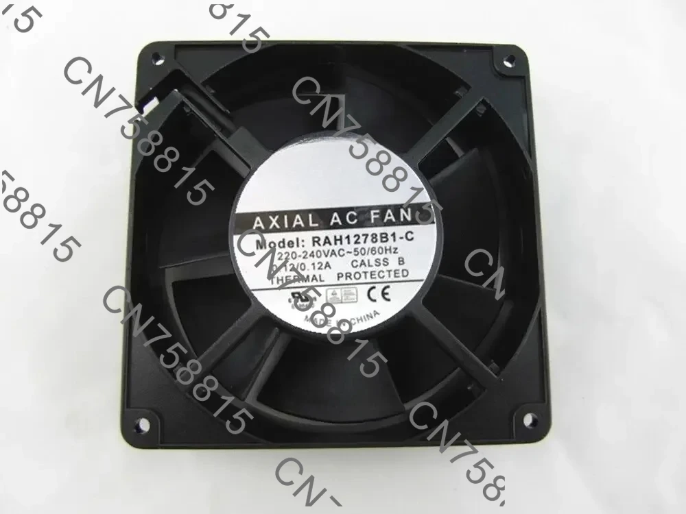 نطاق الجهد 220 إلى 240 فولت، قوة 0.12 أمبير، مروحة تبريد RAH1278B1-C 12738.