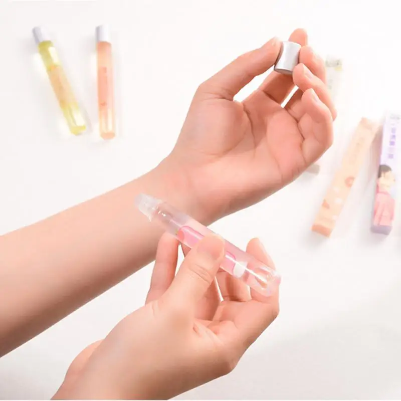 Perfume Roll-on de 12ml para mujer, fragancia ligera de larga duración, desodorante de melocotón fresco para colegiala