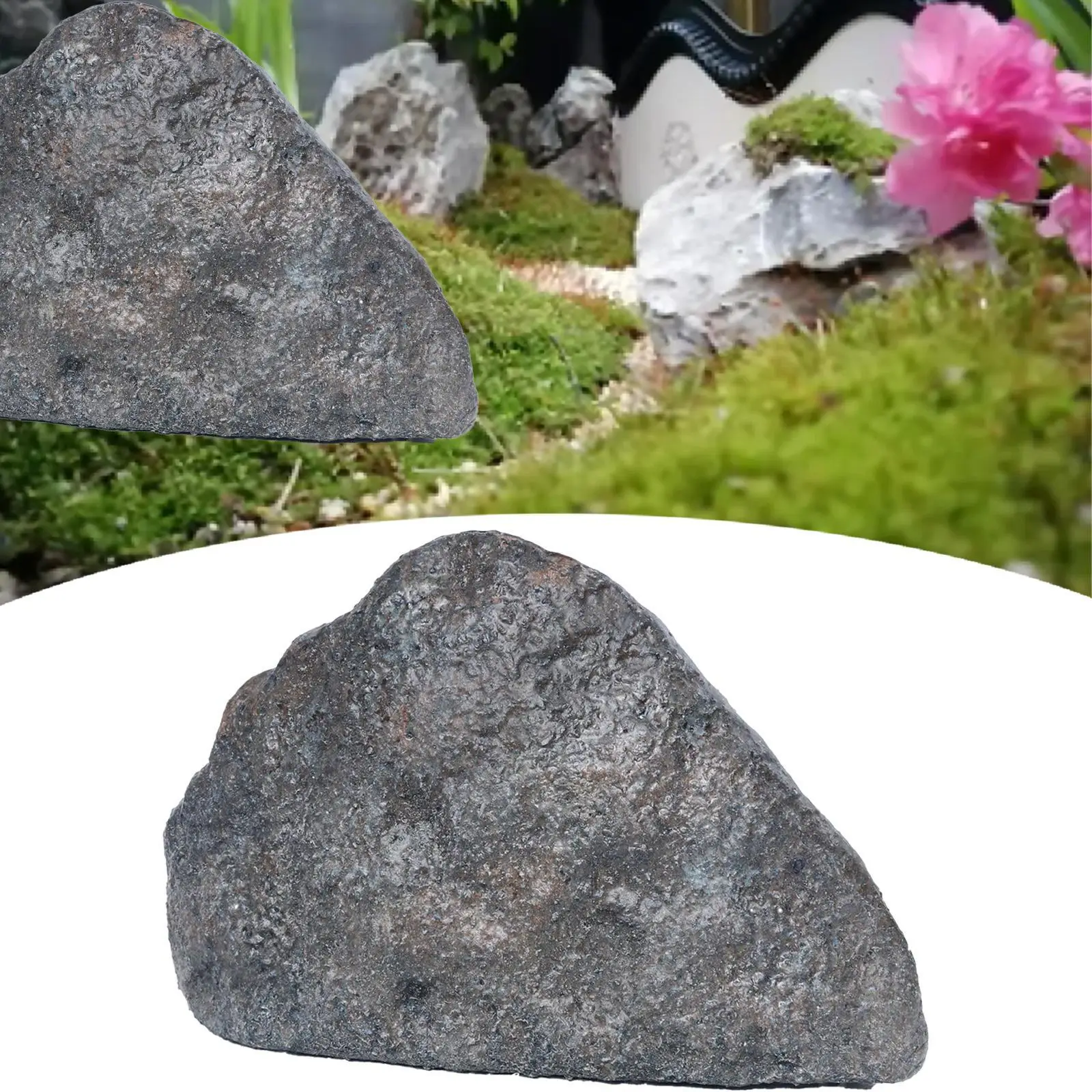 

Fake Landscape Stone Artificial Stone Simulation Rockery Realistic Foam Rockery for Yard Courtyard Garden Aquarium Decoration