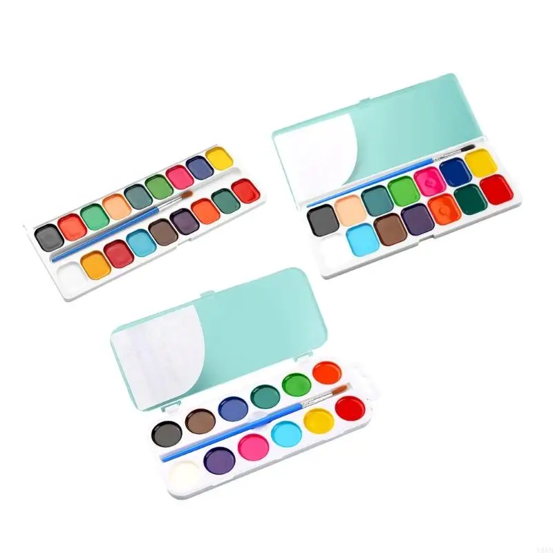 Y88B màu nước có thể rửa bằng bàn chải sơn cho trẻ Valentine Trao đổi lớp học