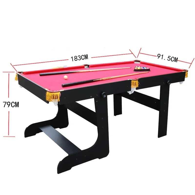 Superior 6ft Modern MDF Billiard Table Foldable Snooker & Pool Table Most Popular Design