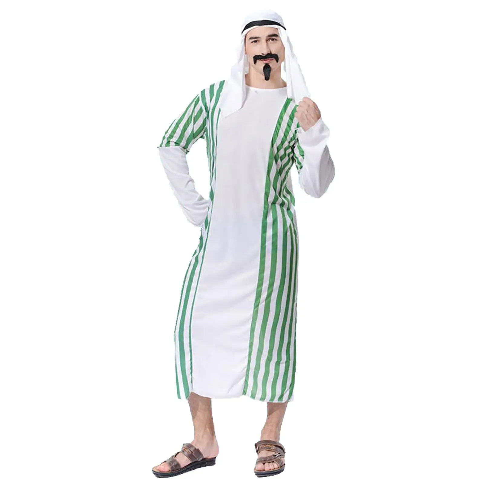 Disfraces de actuación para adultos, disfraz árabe religioso bíblico de San José, disfraces de fiesta, conjuntos de ropa de actuación