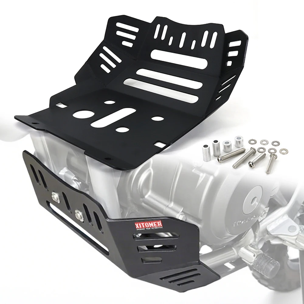 

Подходит для защиты двигателя под крышкой HONDA CRF300L 2021-2024 CRF 300L аксессуары для мотоциклов CNC противоскользящая пластина Bash защита рамы