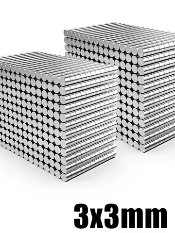3x3mm Neodymium magnet RoundN35 Permanent NdFeB Super Strong Powerful Magnetic Imane Disc Used for Refrigerators and Offices