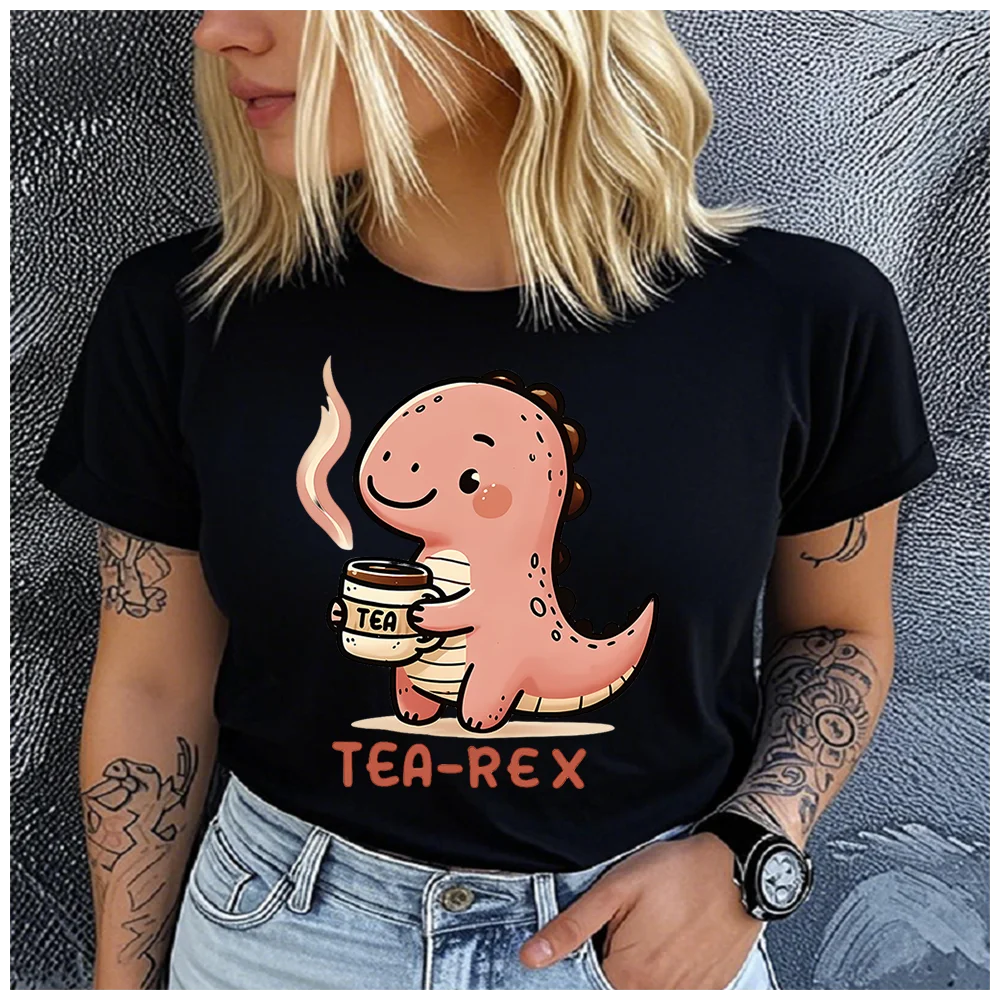 100% Cotton Women Realistic Koi Fish Print T Shirt Round Neck Short Sleeve Casual Animal Graphic Ladies Summer Fashion Tees