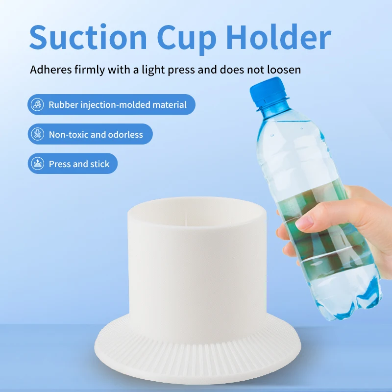 Marine Suction Cup Cup Holder - Strong Grip, Shock-Resistant Design, Ideal for Boats and Outdoor Use