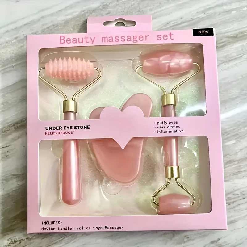 Conjunto de cuidados faciais