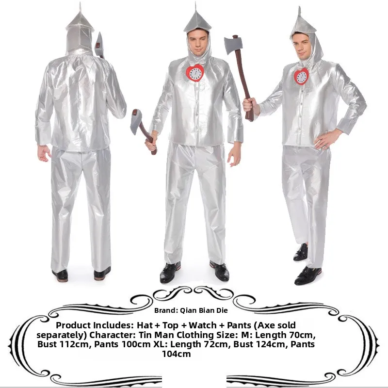 أزياء Loween Par Role-plang التأثيرية Stageenn Wild Fairy T Emerald Ci King Tin Man أزياء هانفو التقليدية النسائية...