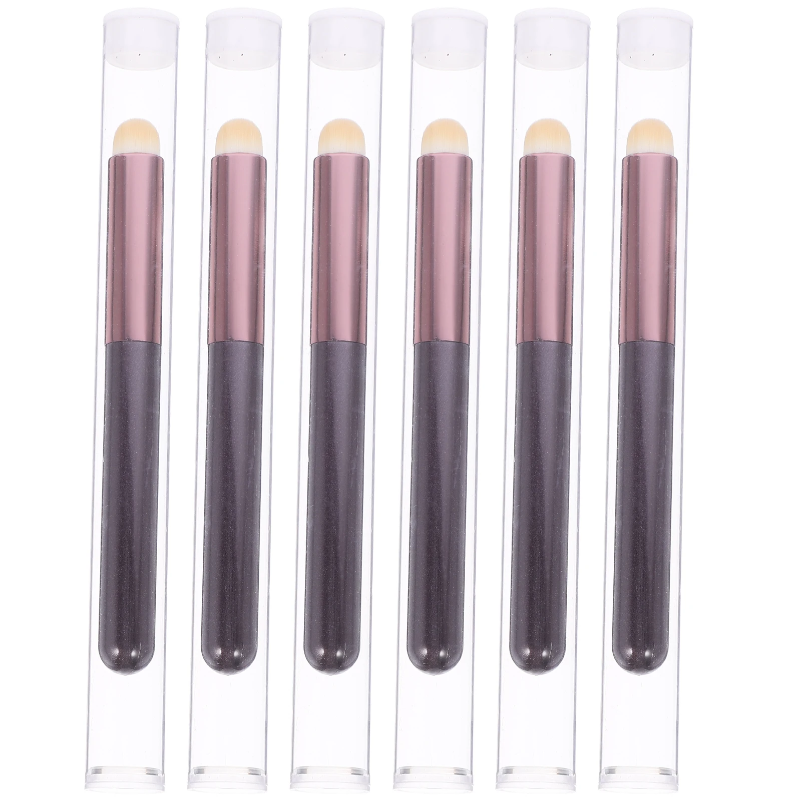 

6pcs Makeup Sponge Foundation Applicator Powder Puff Wood Handle Soft Elastic Beauty Tools for Face Cosmetics Application