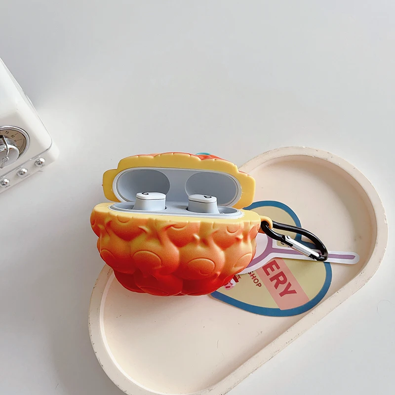 Funda Devil Fruit para Beats Studio Buds + Buds + Plus, funda protectora para auriculares, protección para Beats Solo Buds, dibujos animados