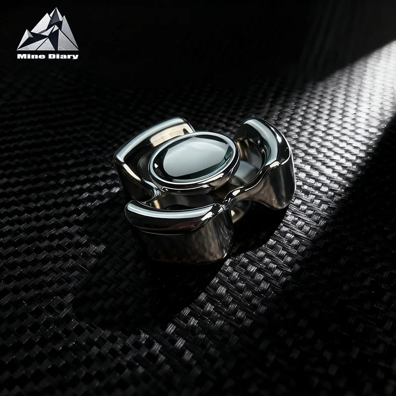 EDC Horizon mega Gyro Fidget Spinner Metal una herramienta enfocada para adultos para aliviar la ansiedad y relajar la y la yema del dedo juguetes para aliviar el estrés