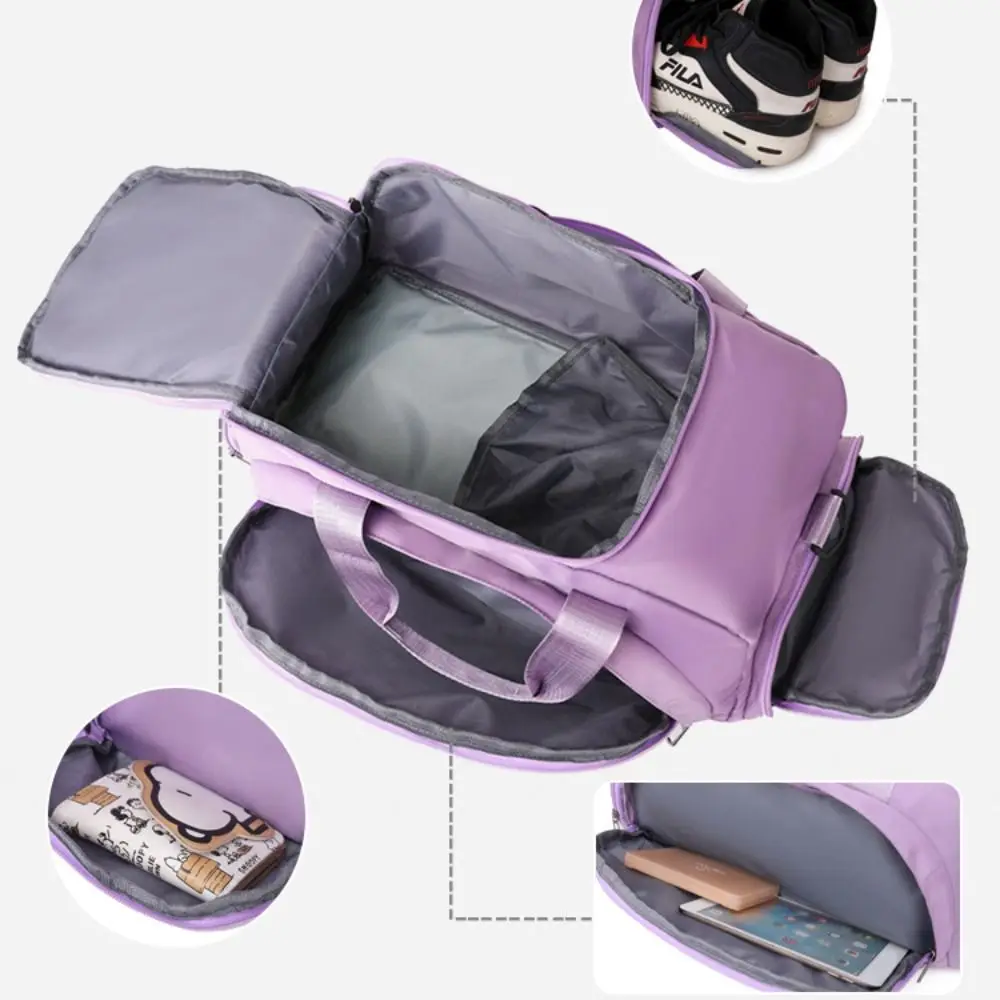 

Новый большой вместительный дорожный спортивный рюкзак для сухого и влажного разделения, водонепроницаемая сумка для багажа, Оксфордская спортивная сумка для спортзала