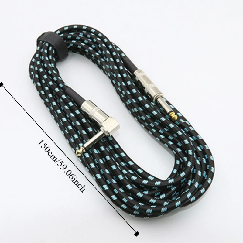 Metal Head Premium 10FT Guitar Cable Mono Cable Guitar Line Guitar Effect Pedal Cable 1.5m 3m 6m 6.5mm Audio