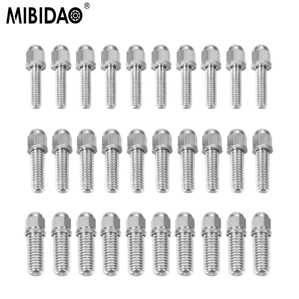 MIBIDAO M2.5 M3 M2 RC Car Ball Head Screw For 1/10 Model Toy Car DIY Truck Spare Parts