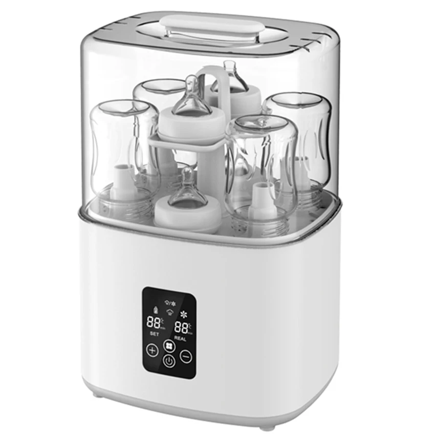 

Food Grade Material Baby Bottle Warmer Sterilizer Bottle Steam Sterile with High Efficiency Air Filter