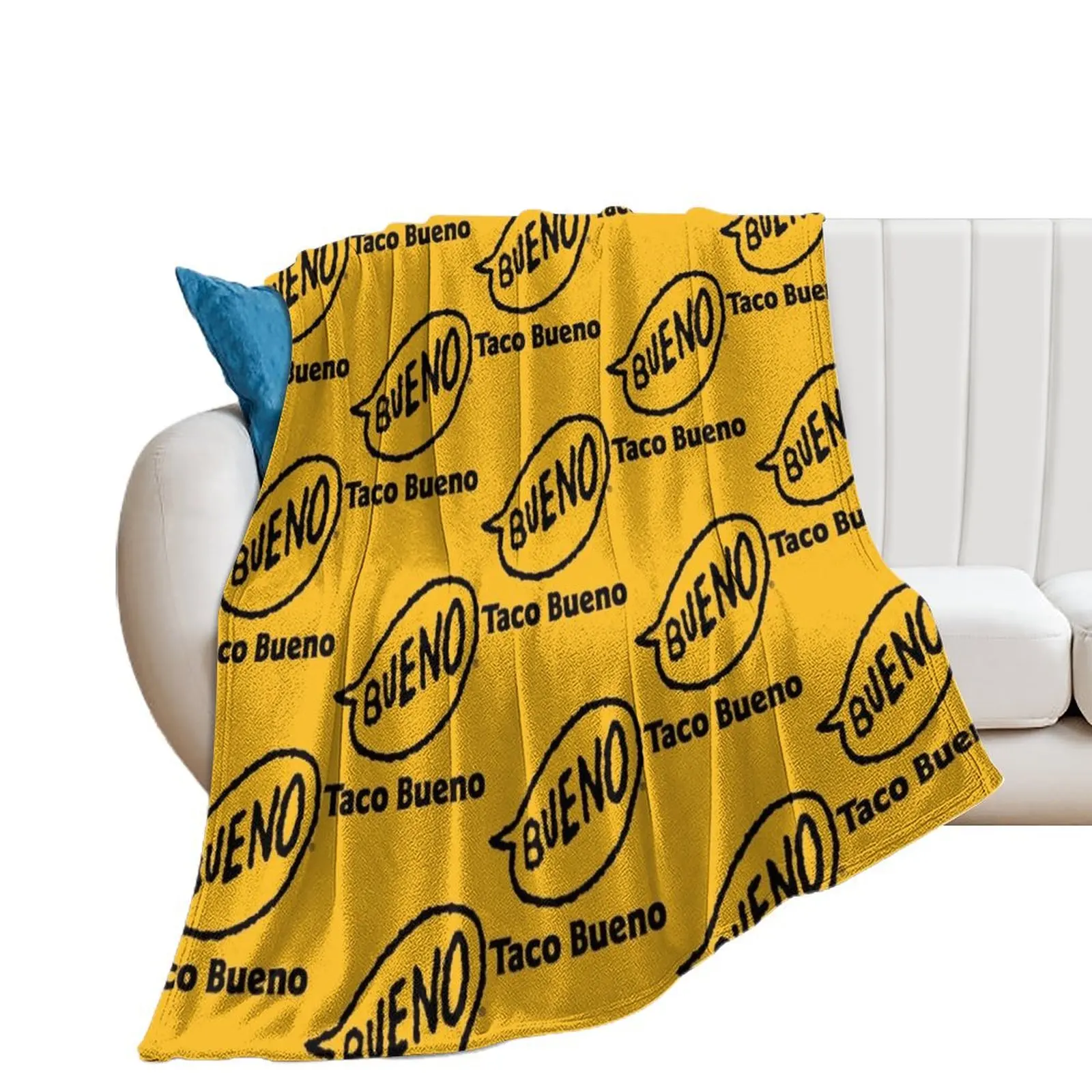 Taco Bueno (Mexican Grill) Throw Blanket Moving Sofa Throw Furrys Blankets