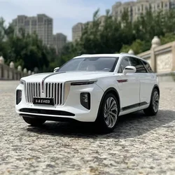 HONGQI E-HS9 1: 18 FAW CA SUV Alloy Simulation Car Model Desktop Decoration Car Decoration Adult Gift Collection Display