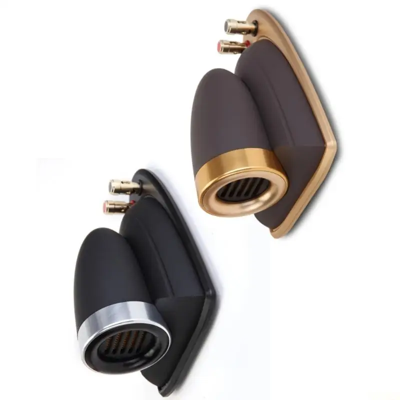 B03F 2Pcs Air Motion Speaker Tweeter 50Khz Bandwidth Silver Conductive Wire Replace