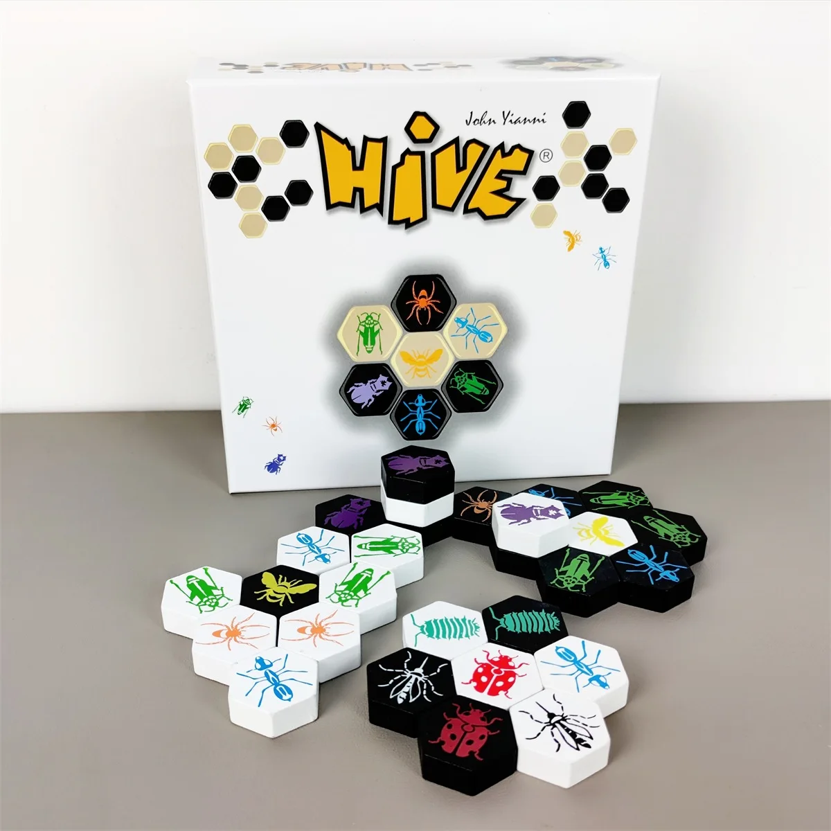 

New Hive Board Game 2 Players Family Party Parents With Children Funny Game Entertainment Made High Quality Wooden Friend Gift