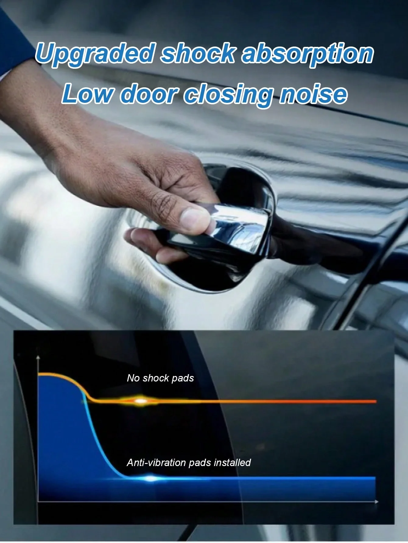 10 шт. утолщенные силиконовые дверные амортизаторы — шумоподавляющие и противоударные накладки для дверей, планок, вытяжек, неразрушающие I