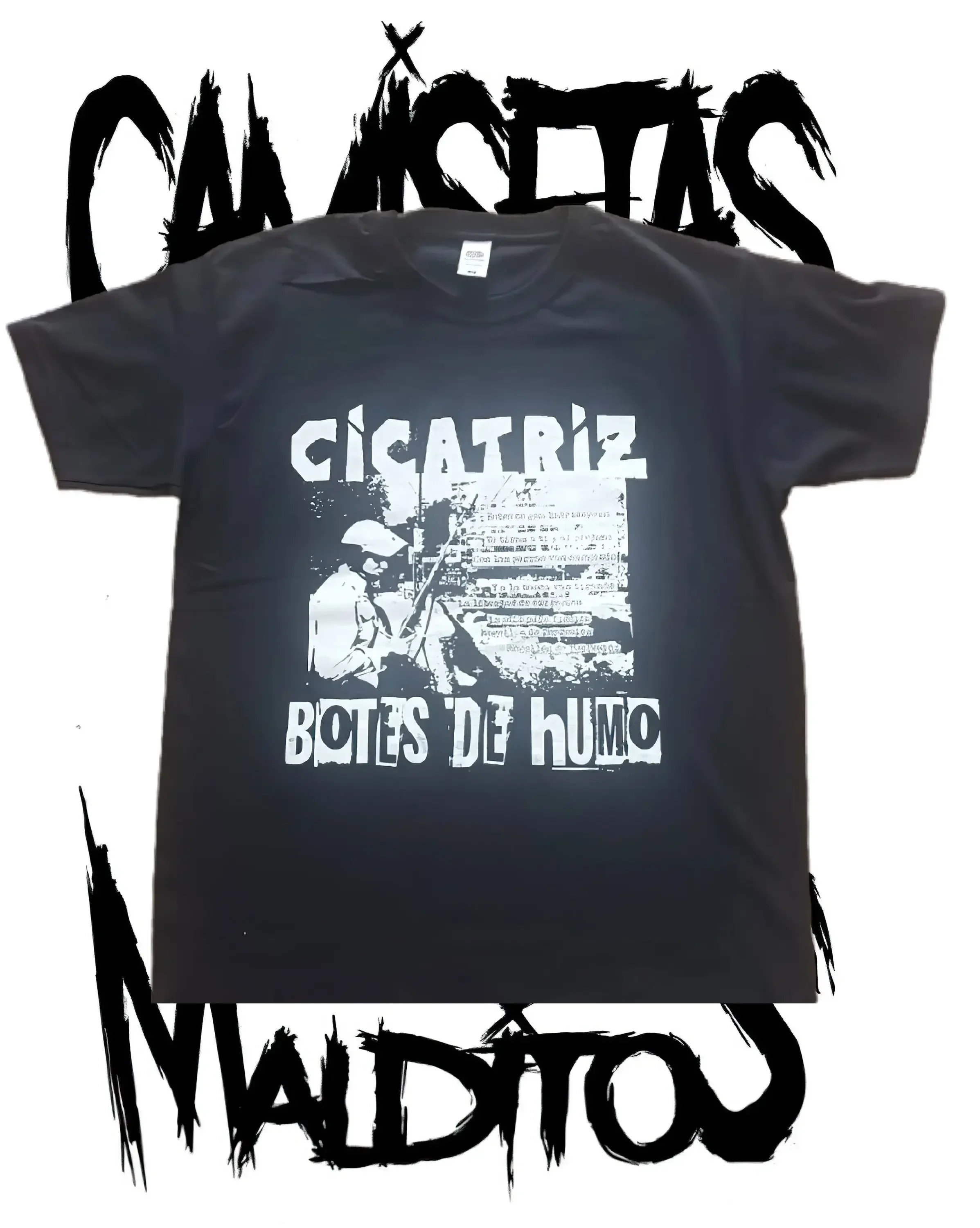 SCAR smoke boats t shirt