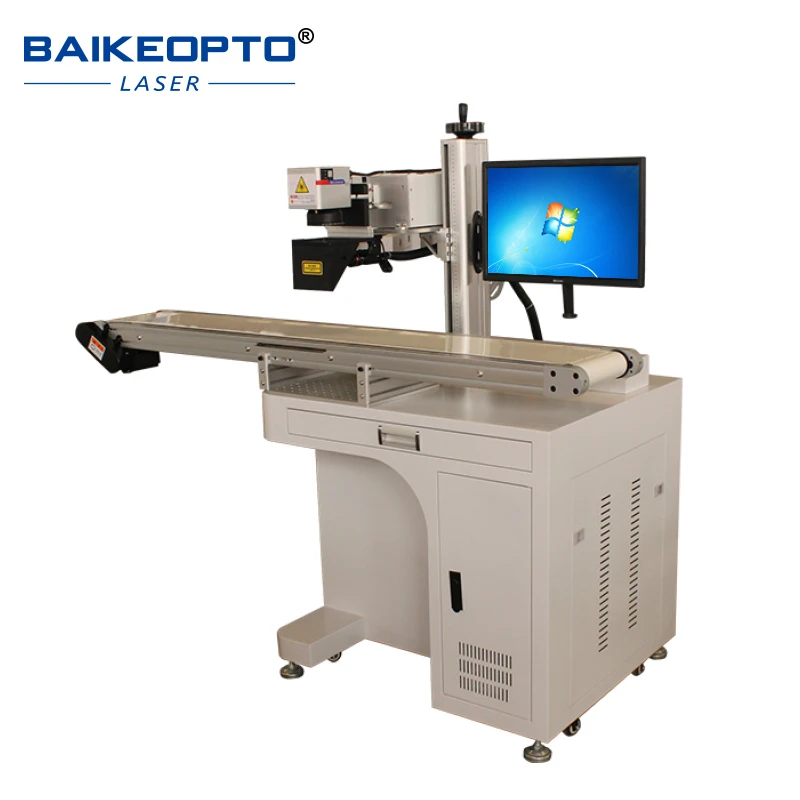 

Assembly Line Desktop Uv Laser Marking Machine 3w Desktop for Non-metal Material