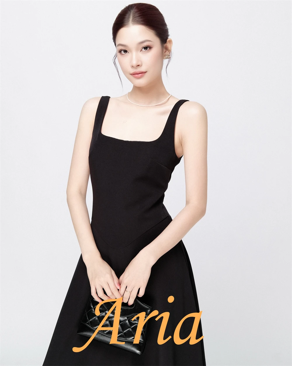 

Customized Graceful Square Collar Cap Sleeve Evening Dress Temperament A-Line Celebrity Gowns Delicate Zipper Back Party Dress
