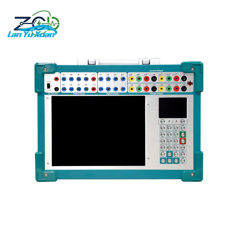 Cost-effective 6-Phase Relay Protection Tester Secondary Injection Calibration Tool High Precision 0.5% Basic Testing 1 Year