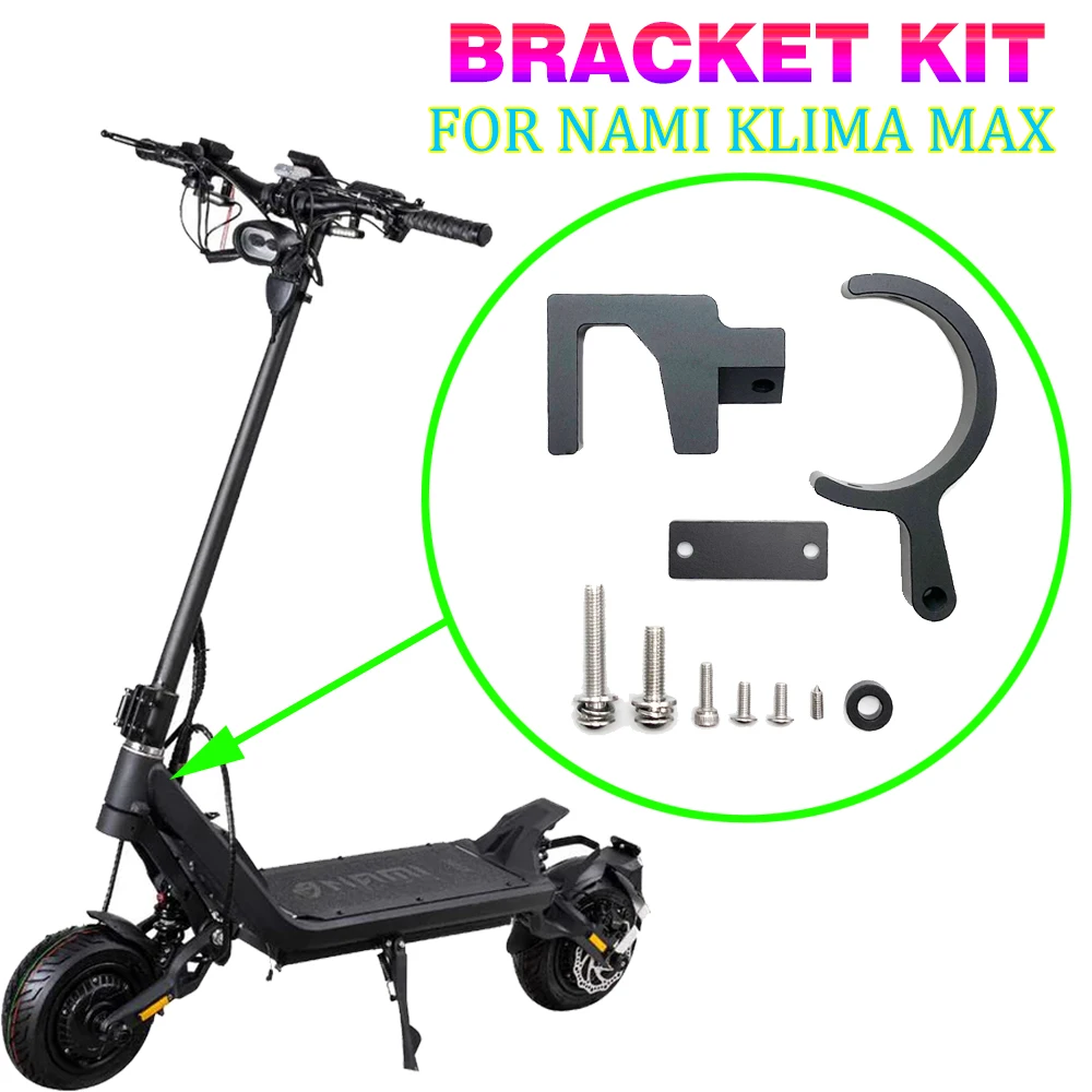 

Steering Damper Bracket Electric Scooter Accessories For NAMI Klima Max Electric Scooter Spare Parts Aluminum Alloy Material