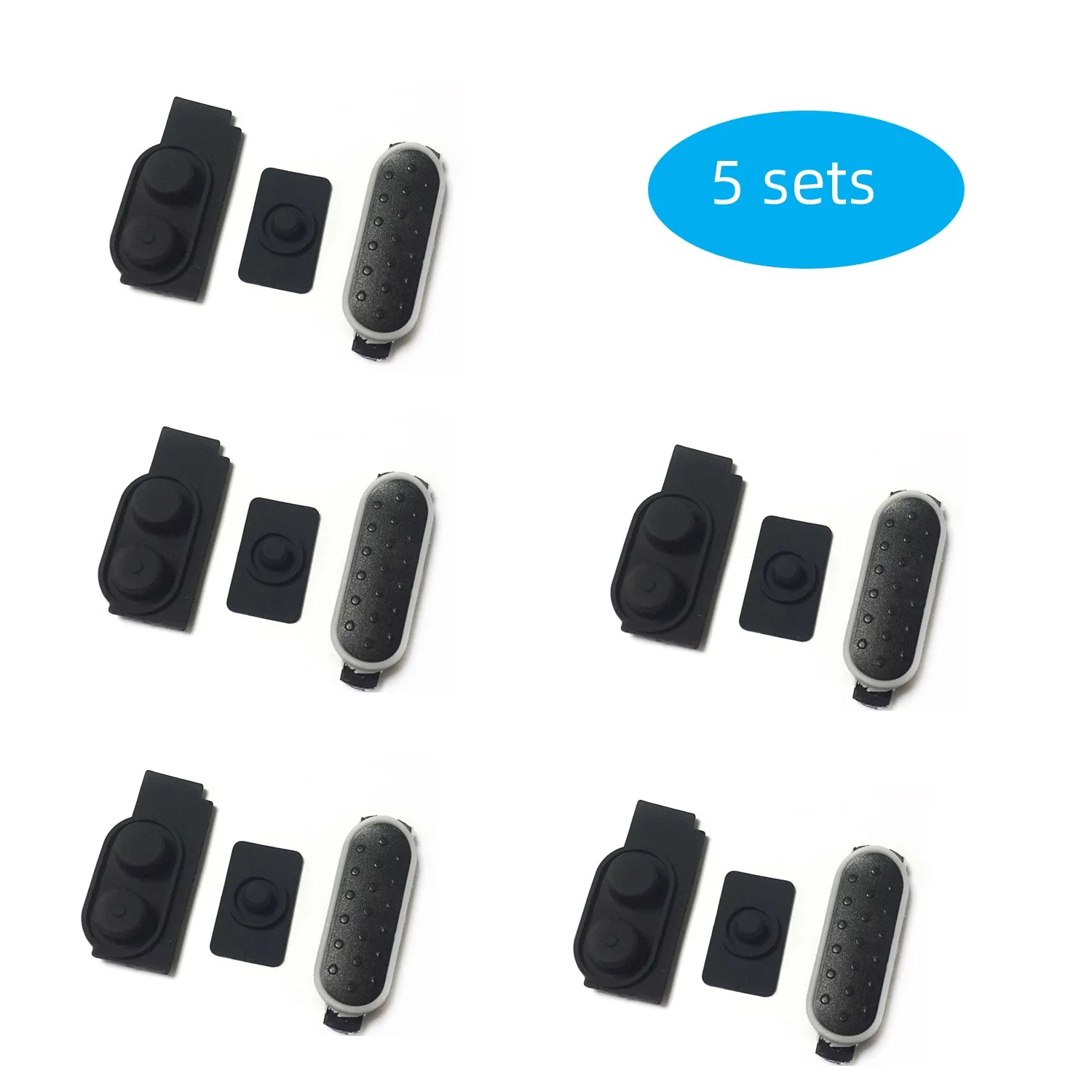 Launch Talk PTT Rubber And Button For DP2400e DP2600e DEP570e dep550E xpr3300e XPR3500e P6620i p6600I Radio Accessories