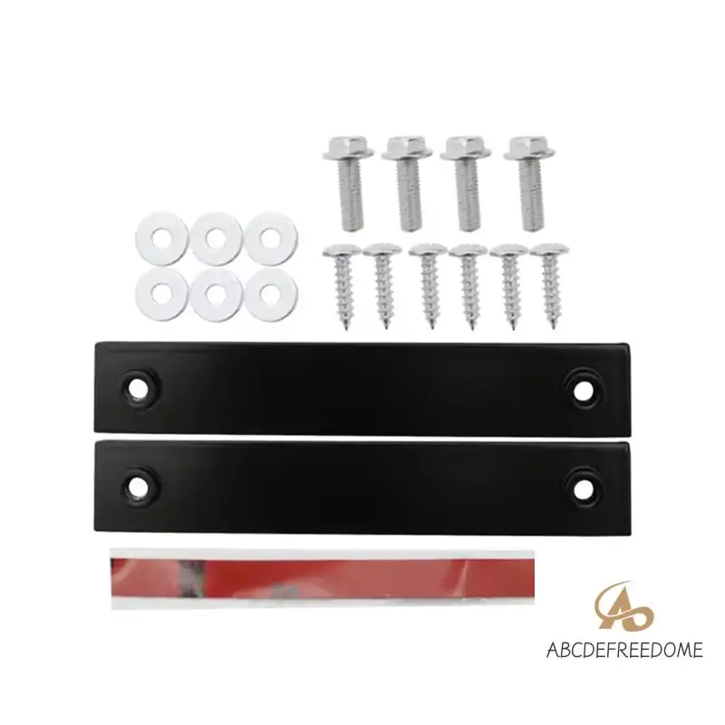 

For Ford Accessories For Mustang 2018 2019 GT R Style Car Exterior ABS Rear Bumper Lip Air Diffuser Valance Foil