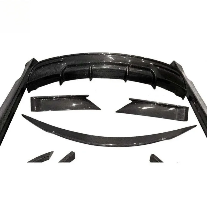 Premium Car Accsori RZ-Style Widebody Kit - Full Set With Wide Fenders, Real Carbon Fiber Durle