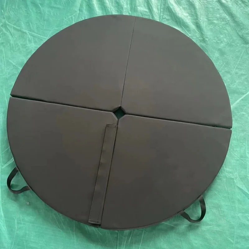 Collapsible Steel Pipe Protective Mat Circular Gymnastics Training Steel Pipe Non-Slip Mat Safety  Yoga Gymnastics
