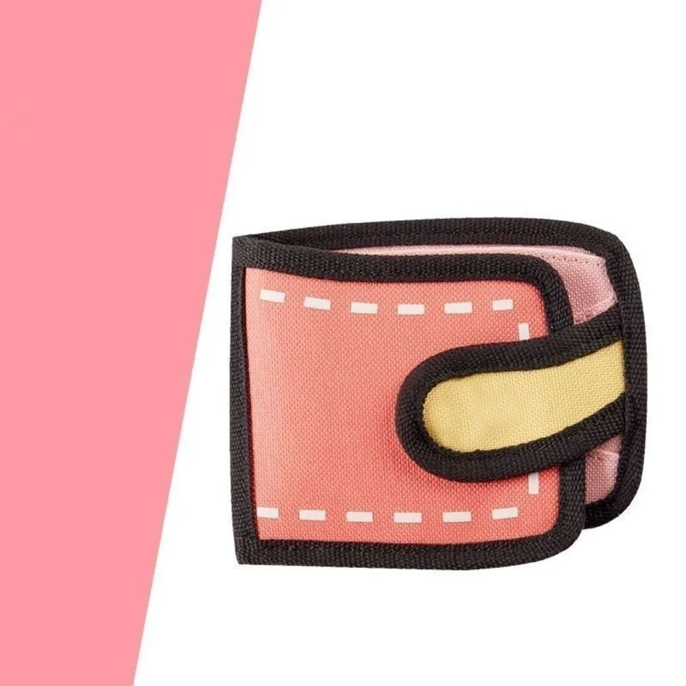 Creative Ultra-Thin Canvas Wallet Multi-Card Slot Cartoon Storage Bag Women's Wallet Men