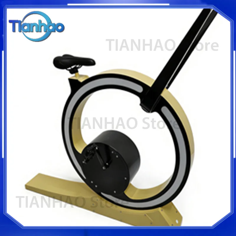 Interactive Smart Park Power-Generating Racing Bicycle for Virtual Cycling Snail Rotation Non-Powered Pedal Bike for Adults