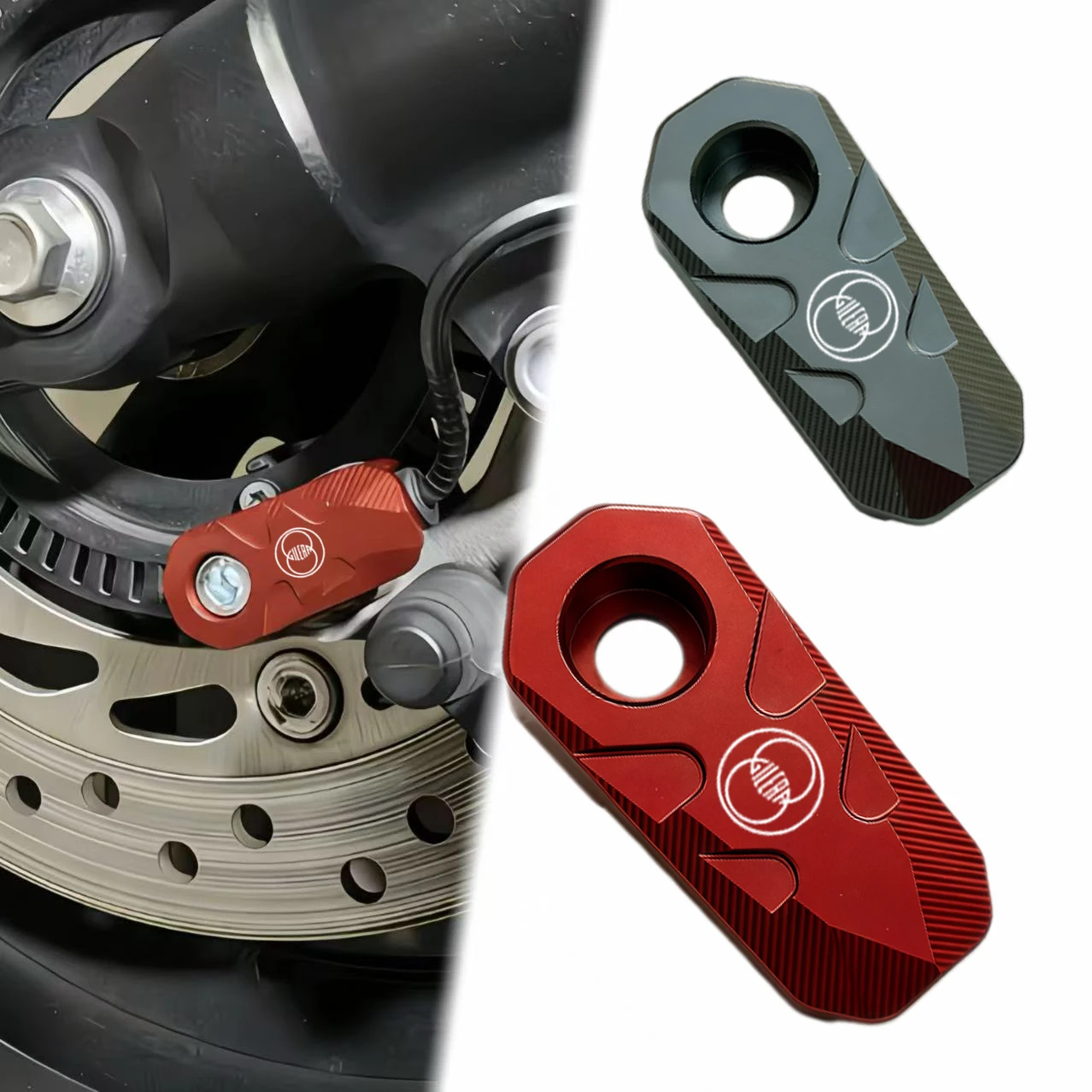 For Gilera GP800 Fuoco Nexus 500 Runner 50 125 200 Motorcycle CNC Aluminum Front Rear Wheel ABS Sensor Protection Guard Cover