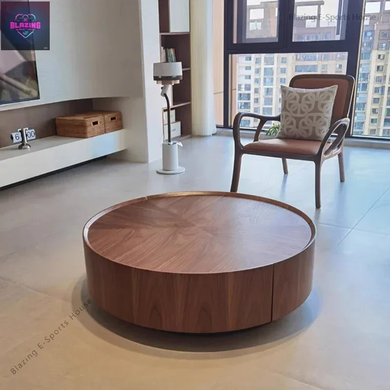 

Маленький эстетический журнальный столик, современный простой дешевый круглый приставной столик в скандинавском стиле, итальянский центральный сервис, мебель для дома