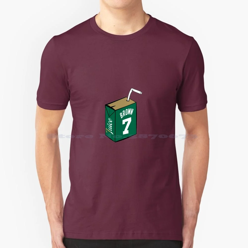 7uice Box T Shirt 100% Cotton Tee Jaylen Brown Juice Box Juicebox Jaylen Juice Marcus Smart Jayson Tatum 7uice Box Jb7