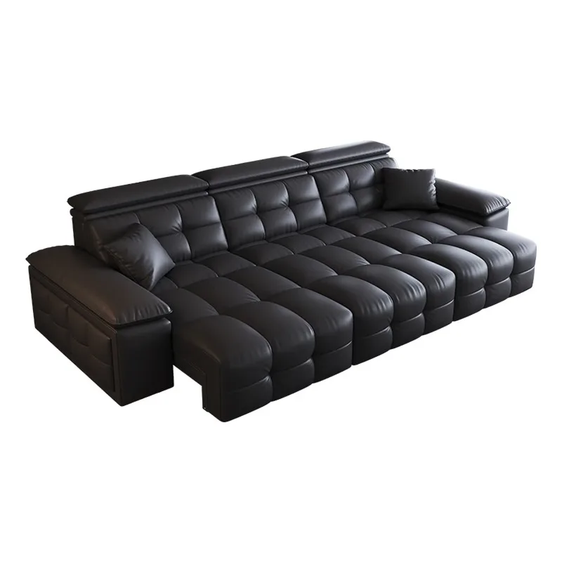 

government subsidized living room minimalist Lawrence leather electric
