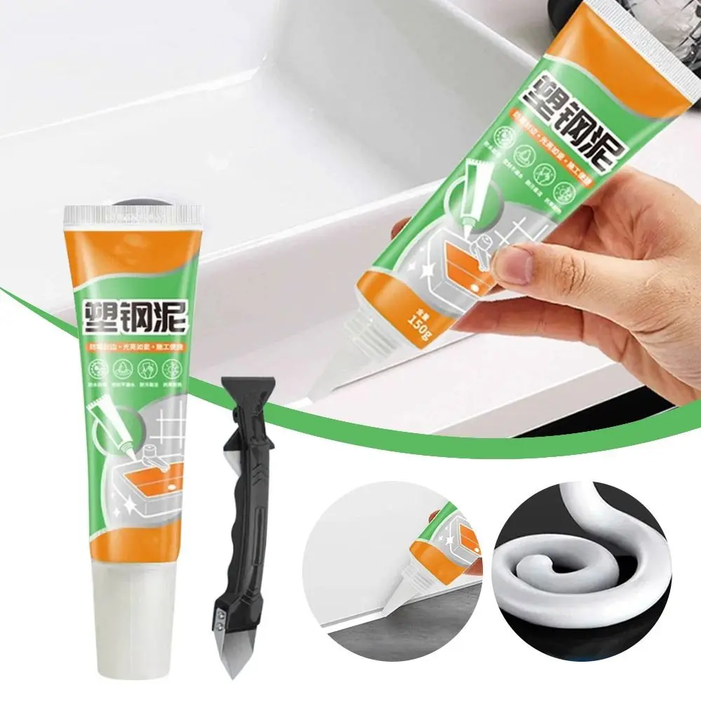 Portable Waterproof Bathroom Tile Sealant Glue Mold-Resistant High Adhesion Tile Grout Fast Drying Gap Leak-proof Glue